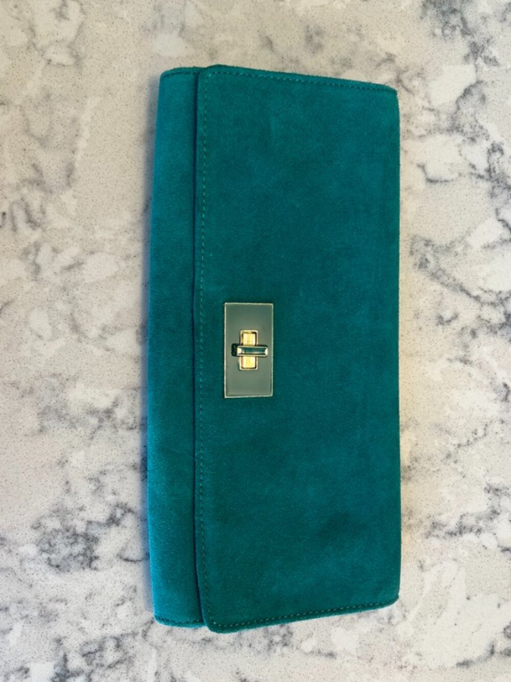 Banana Republic Teal Clutch *LIKE NEW*